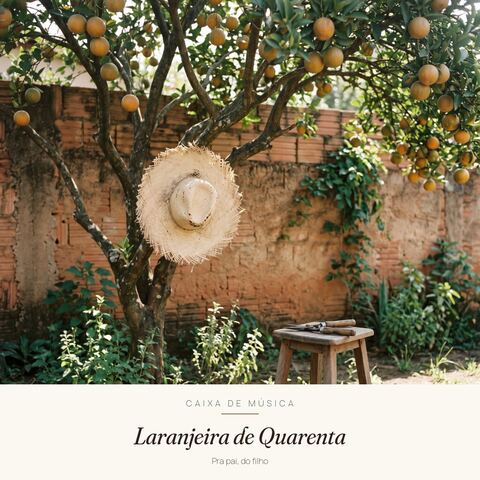 Capa editorial: Laranjeira de Quarenta, Pra pai, do filho