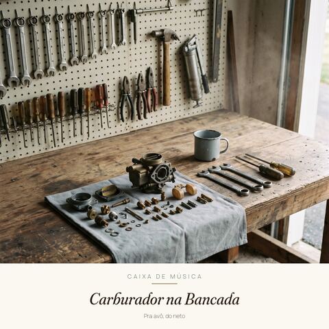 Capa editorial: Carburador na Bancada, Pra avô, do neto